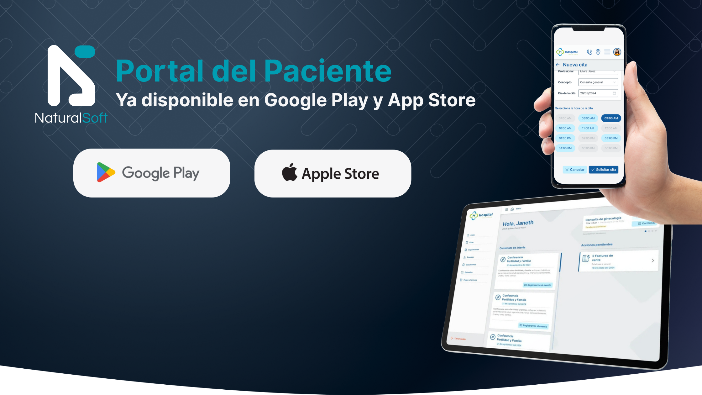 Ya disponible en Google Play y App Store